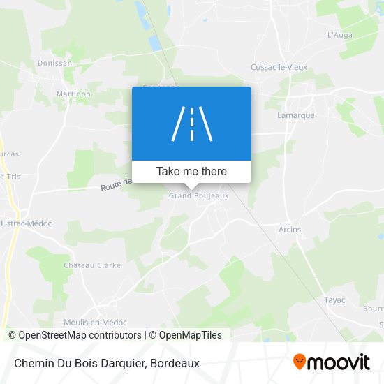 Chemin Du Bois Darquier map