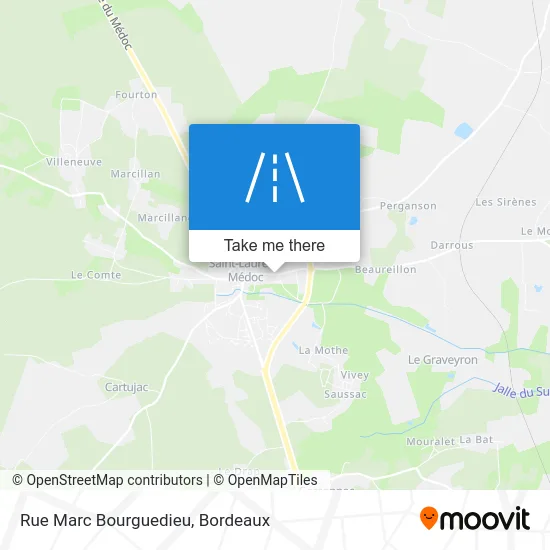 Rue Marc Bourguedieu map