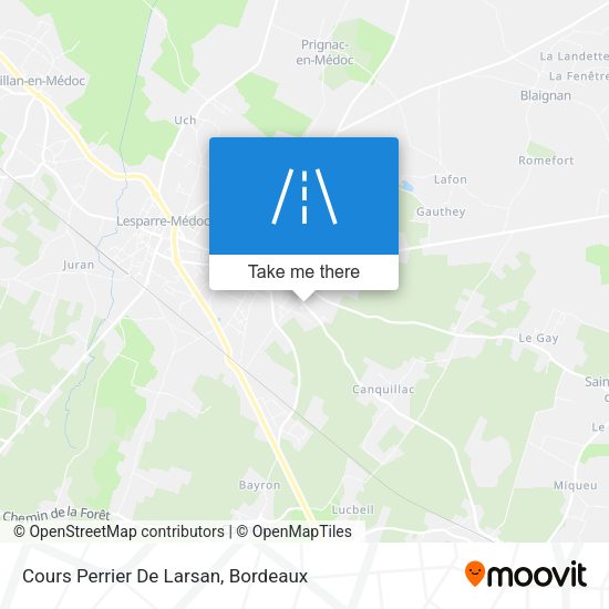Cours Perrier De Larsan map