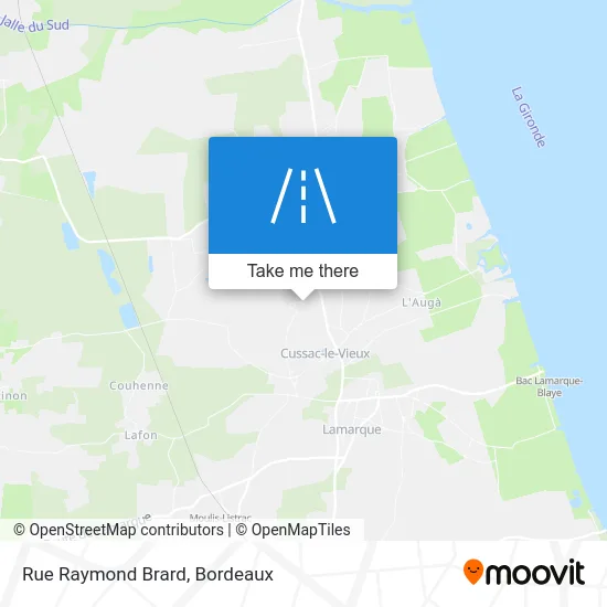 Rue Raymond Brard map