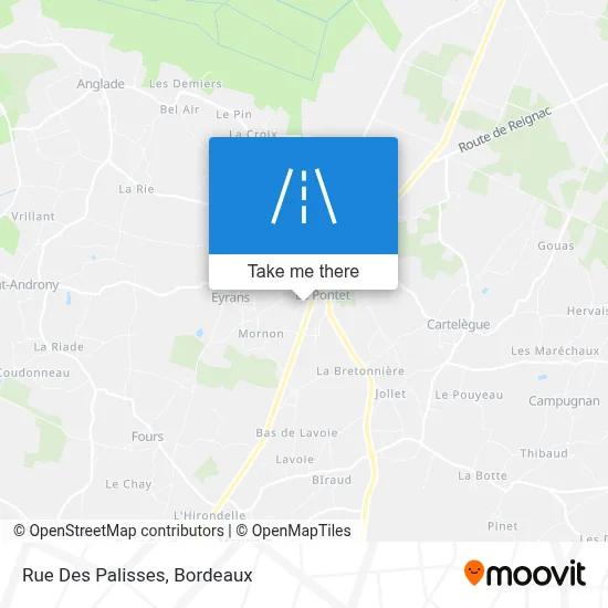 Rue Des Palisses map