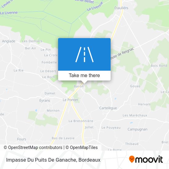 Impasse Du Puits De Ganache map