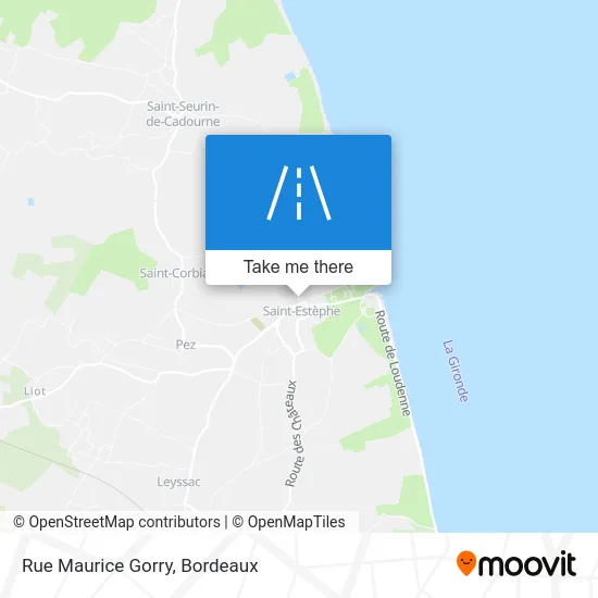 Rue Maurice Gorry map