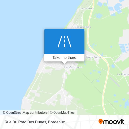 Rue Du Parc Des Dunes map