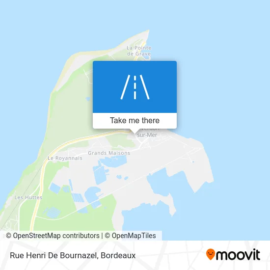 Rue Henri De Bournazel map