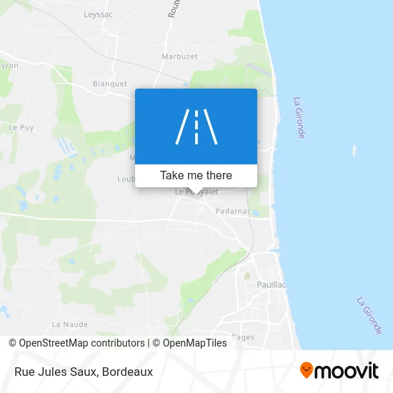 Rue Jules Saux map