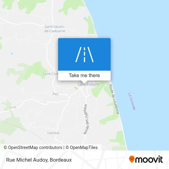 Rue Michel Audoy map