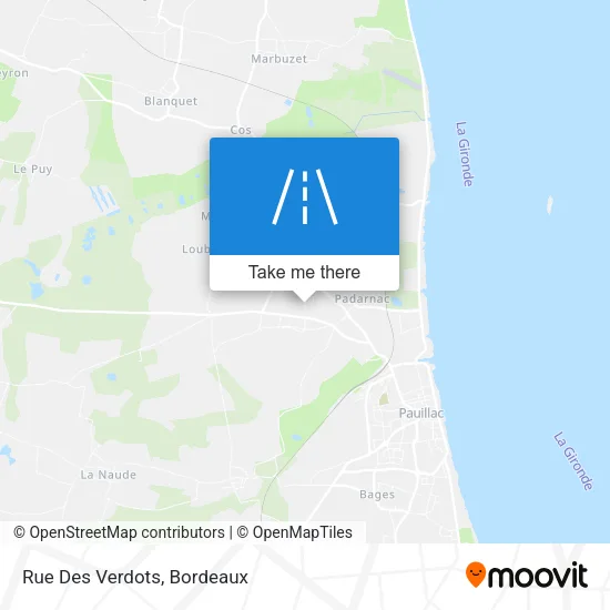 Rue Des Verdots map