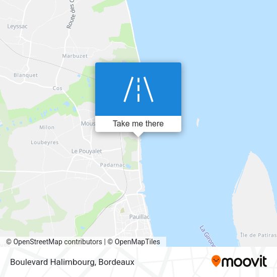 Boulevard Halimbourg map
