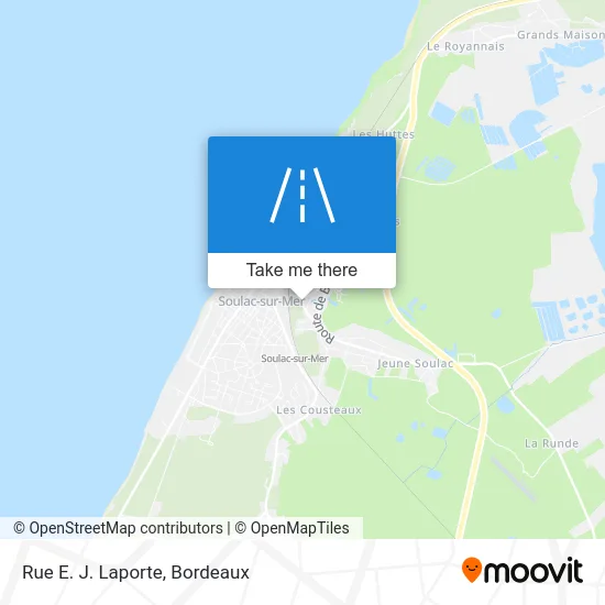 Rue E. J. Laporte map