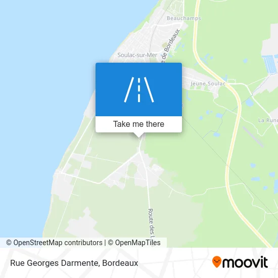 Rue Georges Darmente map