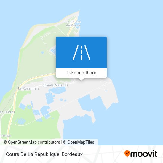 Cours De La République map