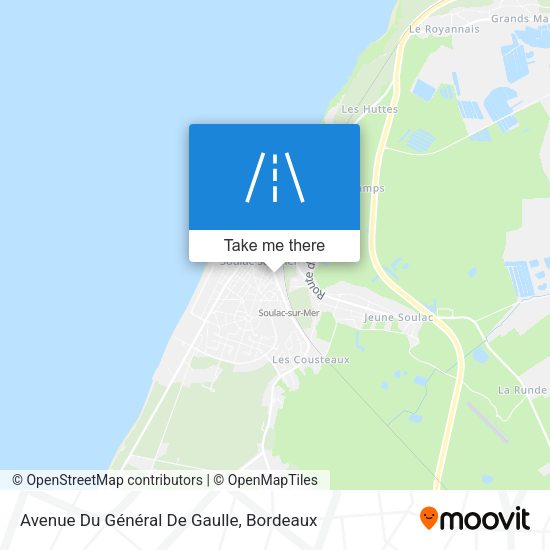 Avenue Du Général De Gaulle map