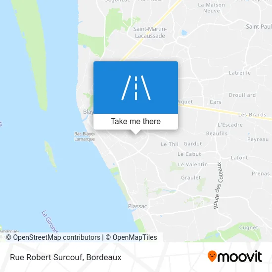 Rue Robert Surcouf map