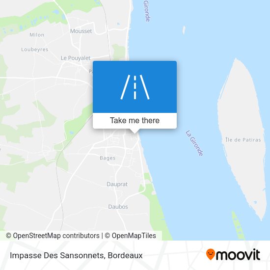 Impasse Des Sansonnets map