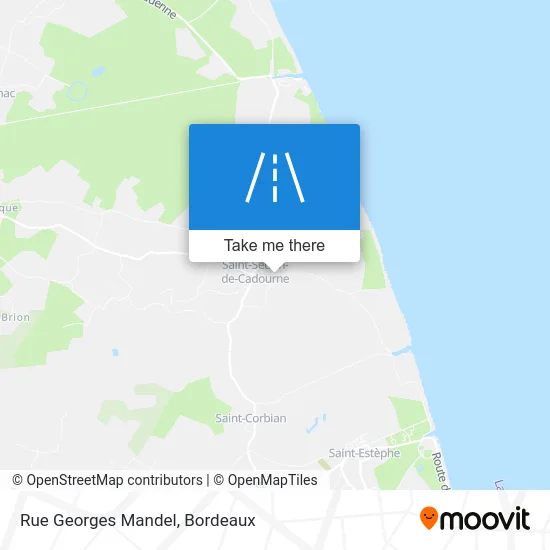 Rue Georges Mandel map