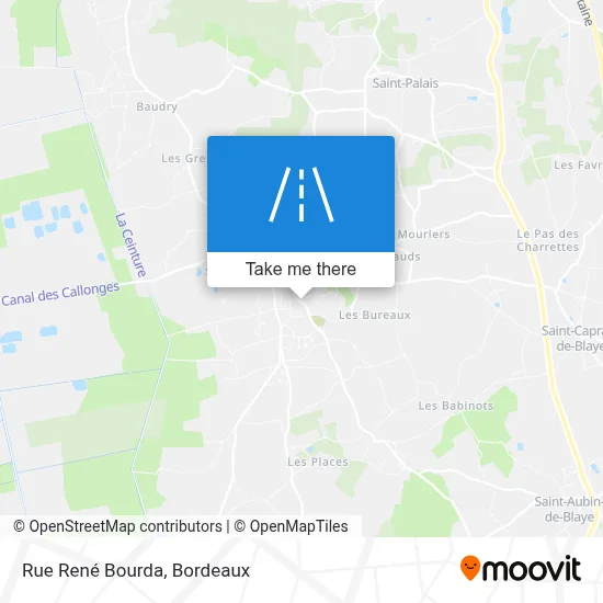 Rue René Bourda map
