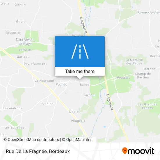 Rue De La Fragnée map