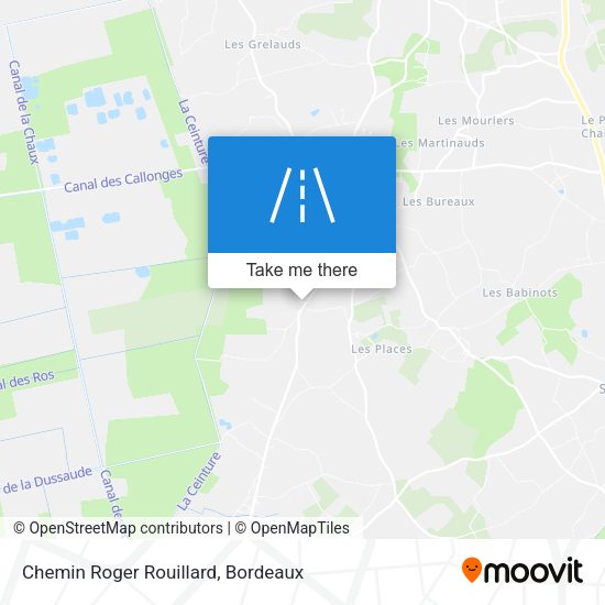 Chemin Roger Rouillard map