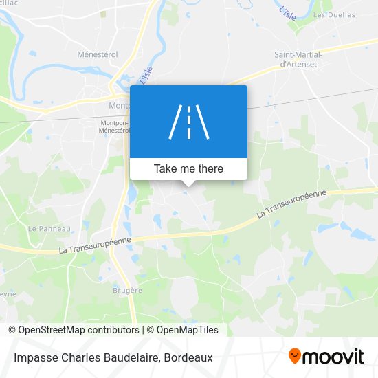 Impasse Charles Baudelaire map