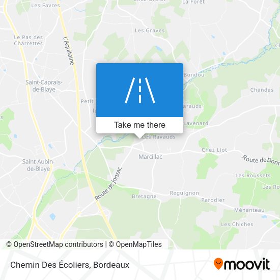 Chemin Des Écoliers map