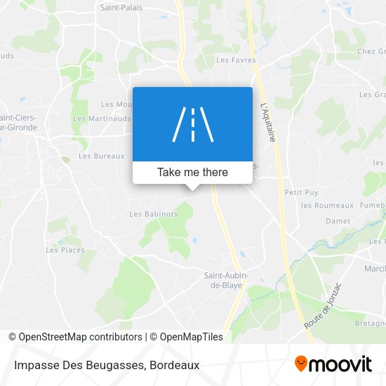 Impasse Des Beugasses map