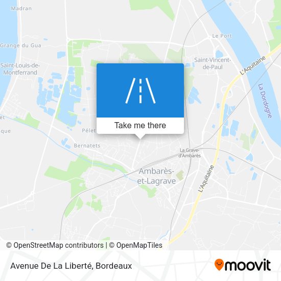 Avenue De La Liberté map