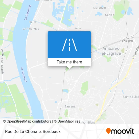 Rue De La Chênaie map