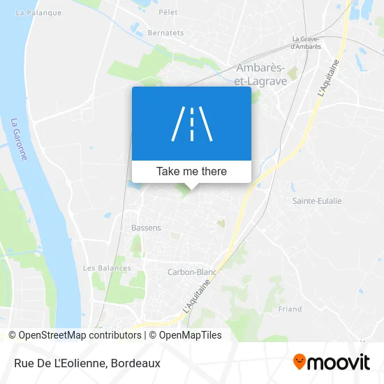 Rue De L'Eolienne map