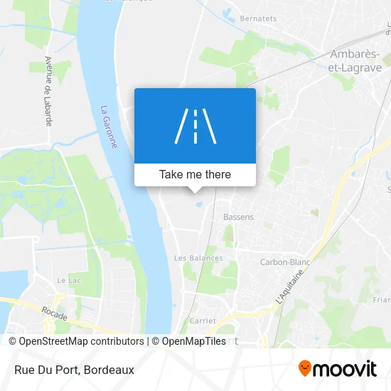 Rue Du Port map