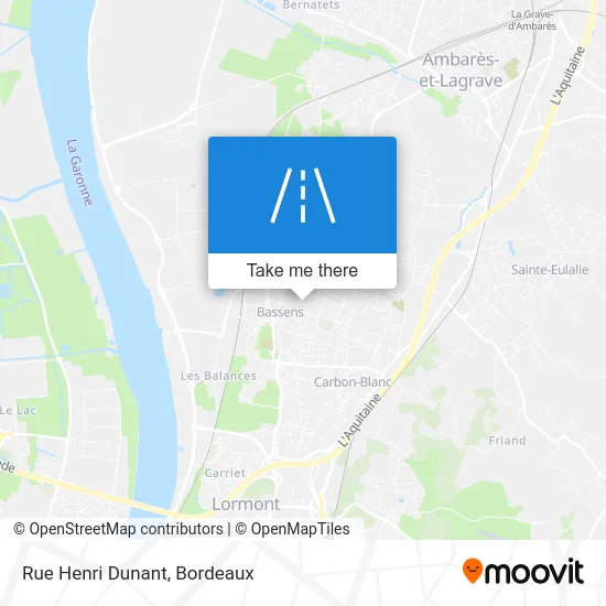 Rue Henri Dunant map