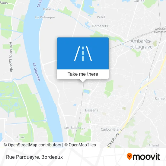 Rue Parqueyre map