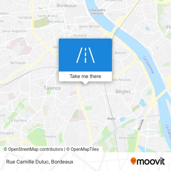 Rue Camille Duluc map