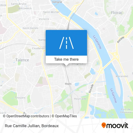 Rue Camille Jullian map