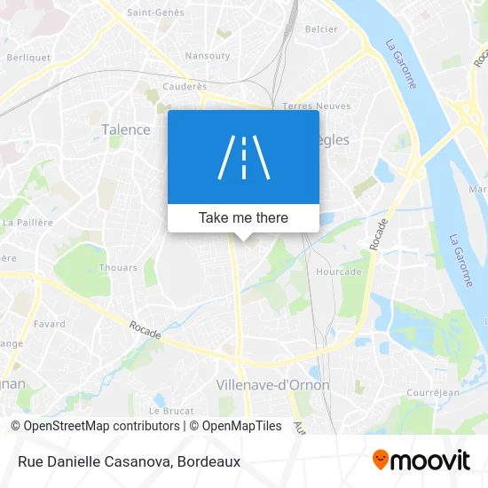 Rue Danielle Casanova map
