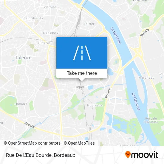 Rue De L'Eau Bourde map