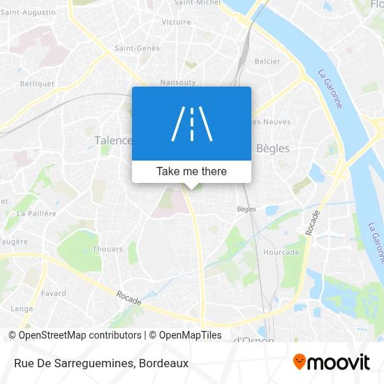 Rue De Sarreguemines map