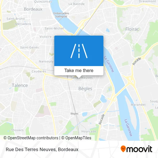 Rue Des Terres Neuves map