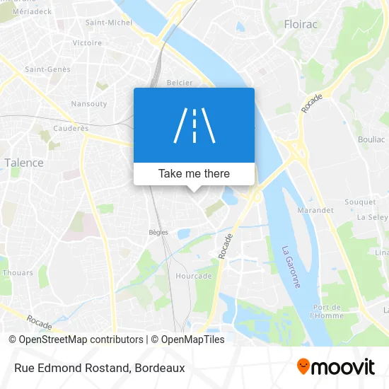 Rue Edmond Rostand map