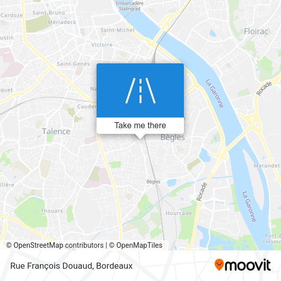 Rue François Douaud map