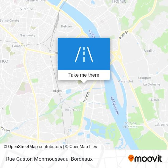 Rue Gaston Monmousseau map