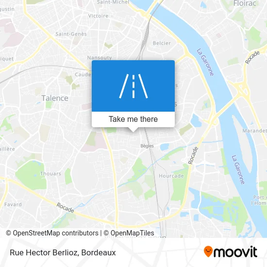 Rue Hector Berlioz map