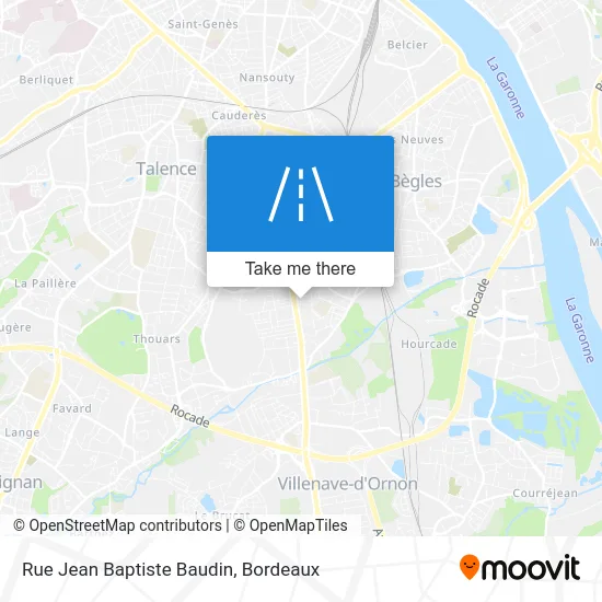 Rue Jean Baptiste Baudin map