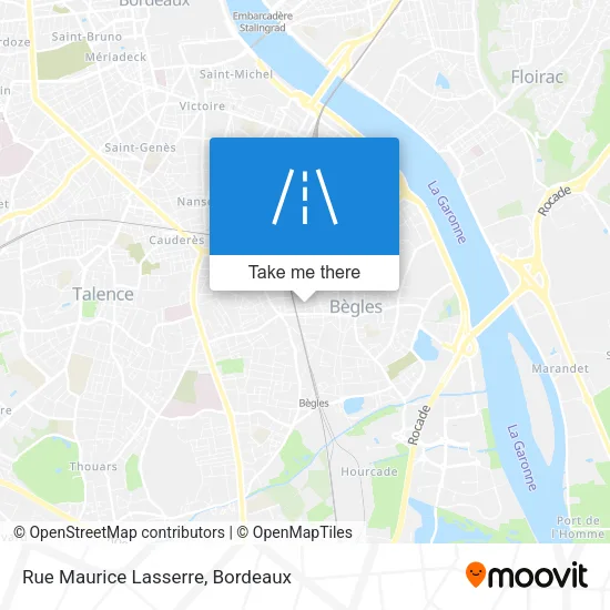 Rue Maurice Lasserre map