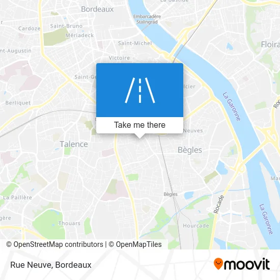 Rue Neuve map