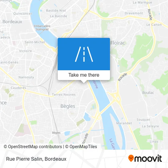 Rue Pierre Salin map