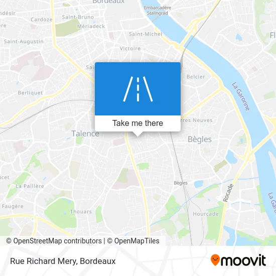 Rue Richard Mery map