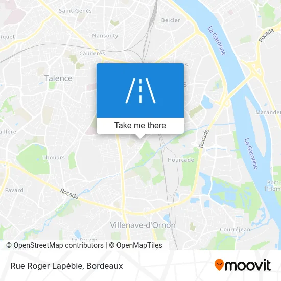 Rue Roger Lapébie map