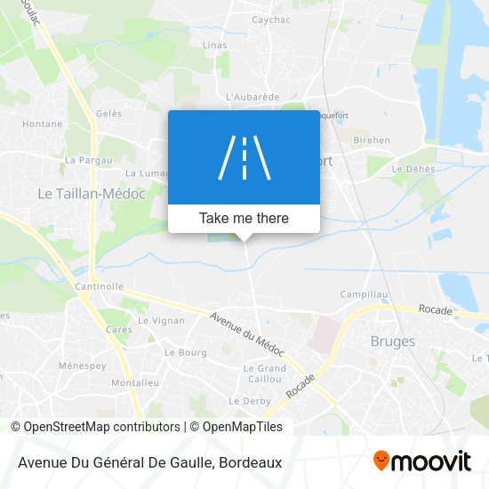 Avenue Du Général De Gaulle map