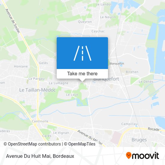 Avenue Du Huit Mai map